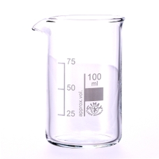Simax Glass Beaker -Tall Form -100ml - Pack of 10
